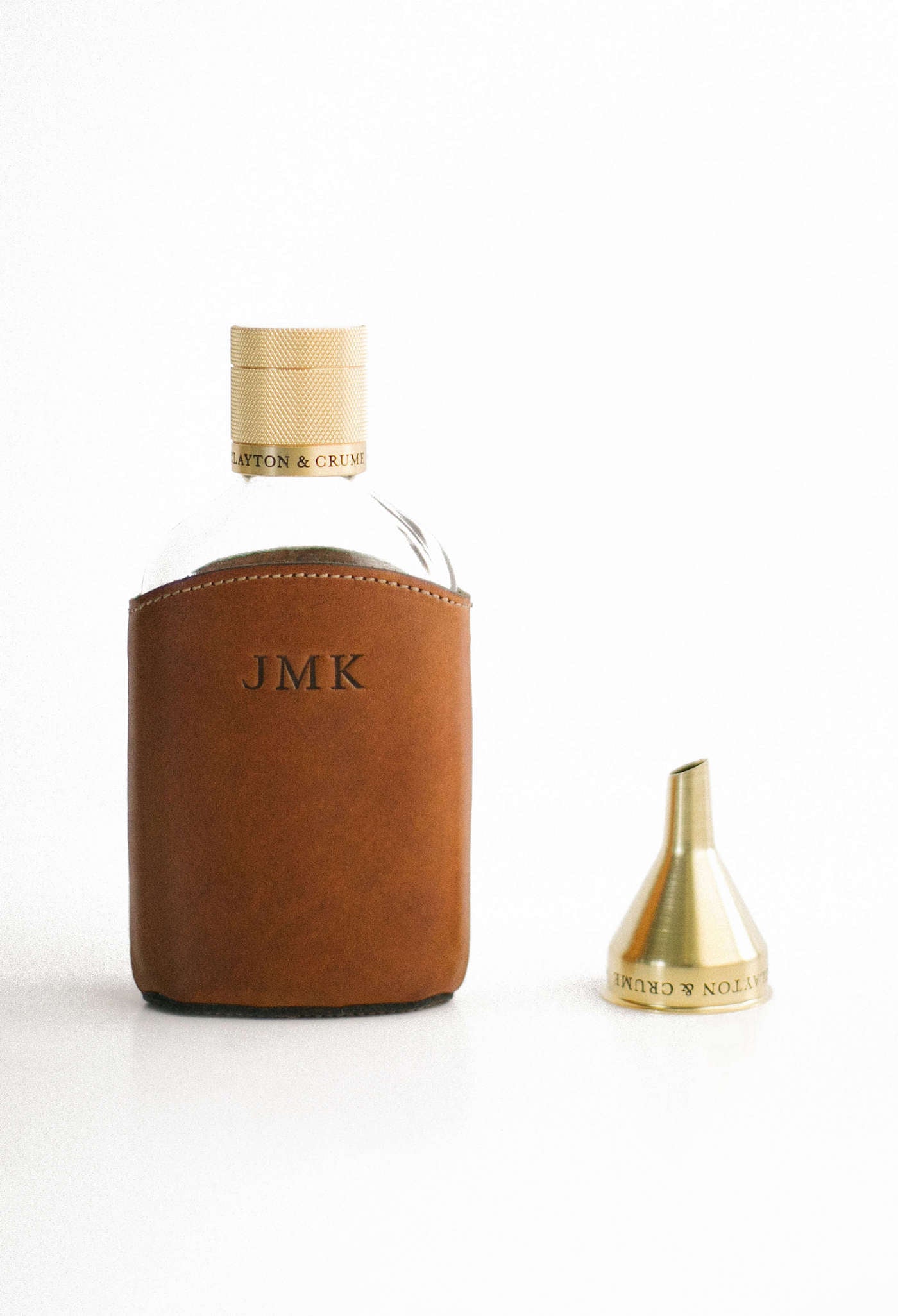 Cane, Brandy Flask - Gold
