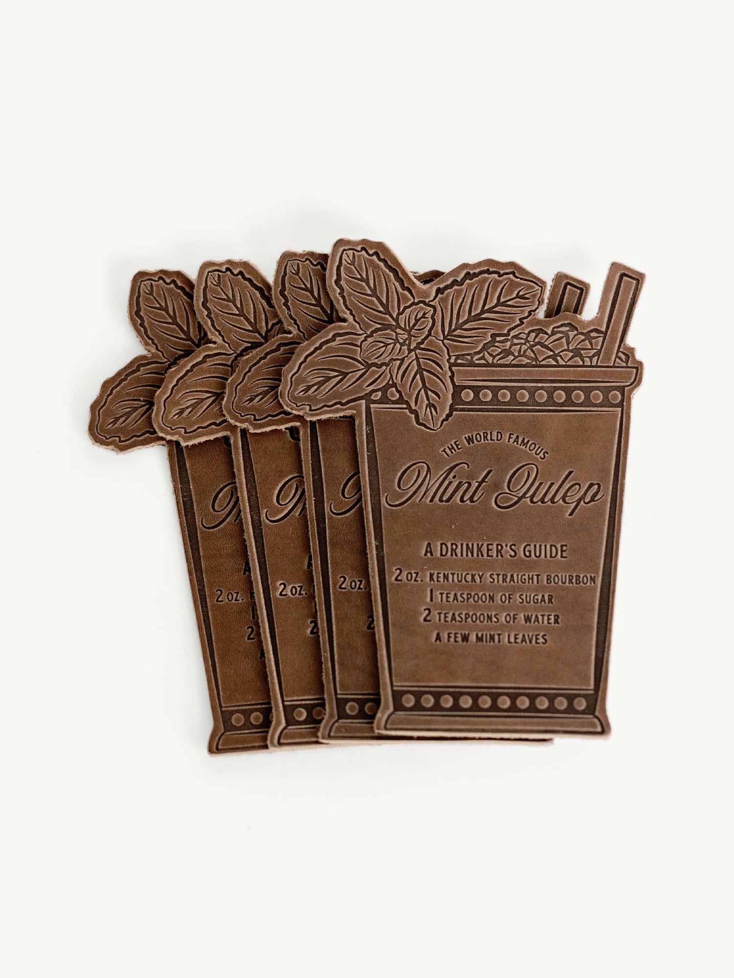 Mint Julep Coasters | Clayton & Crume