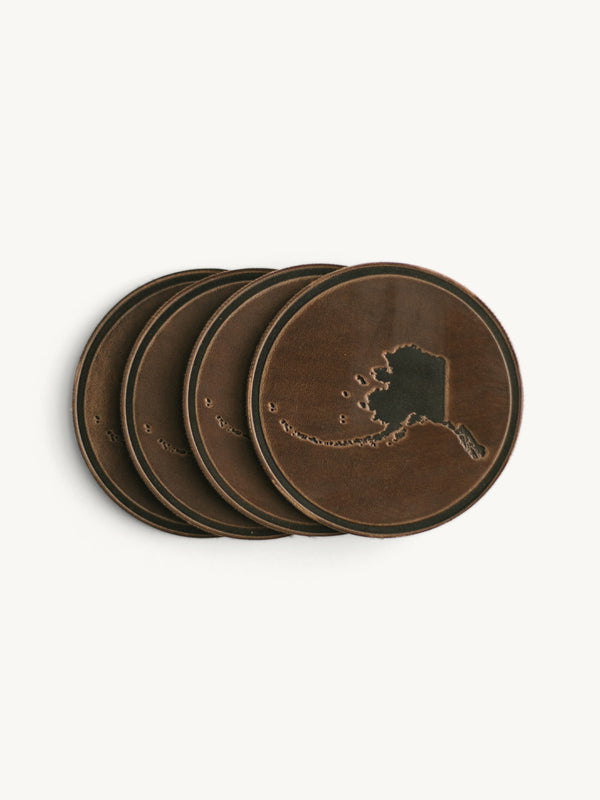 Alaska Circle Coasters