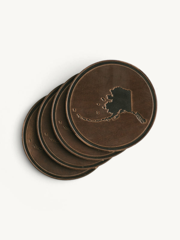 Alaska Circle Coasters