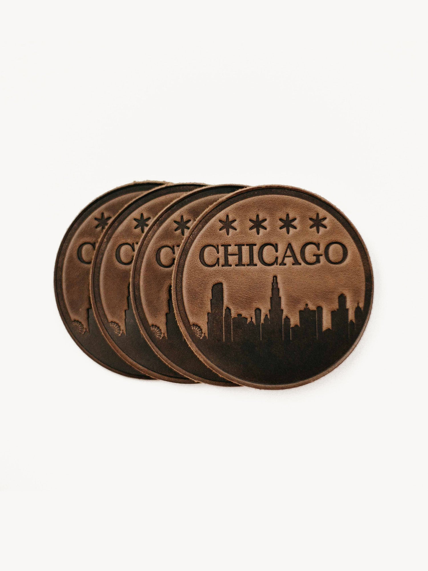 Chicago Skyline Cork Coaster – Neighborly