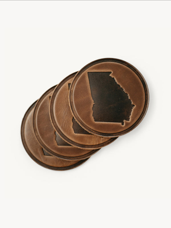 Georgia Circle Coasters