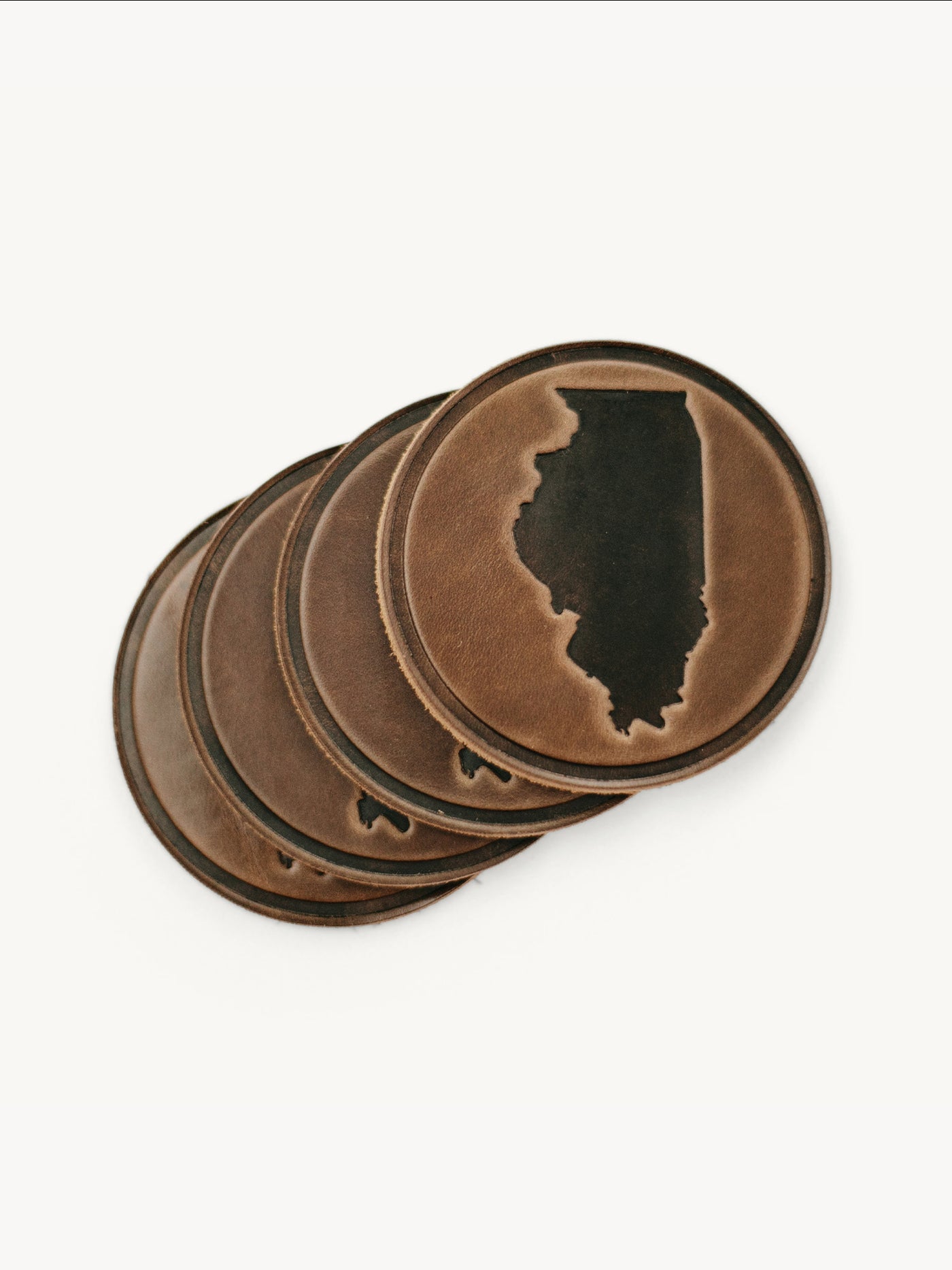 Illinois Circle Coasters