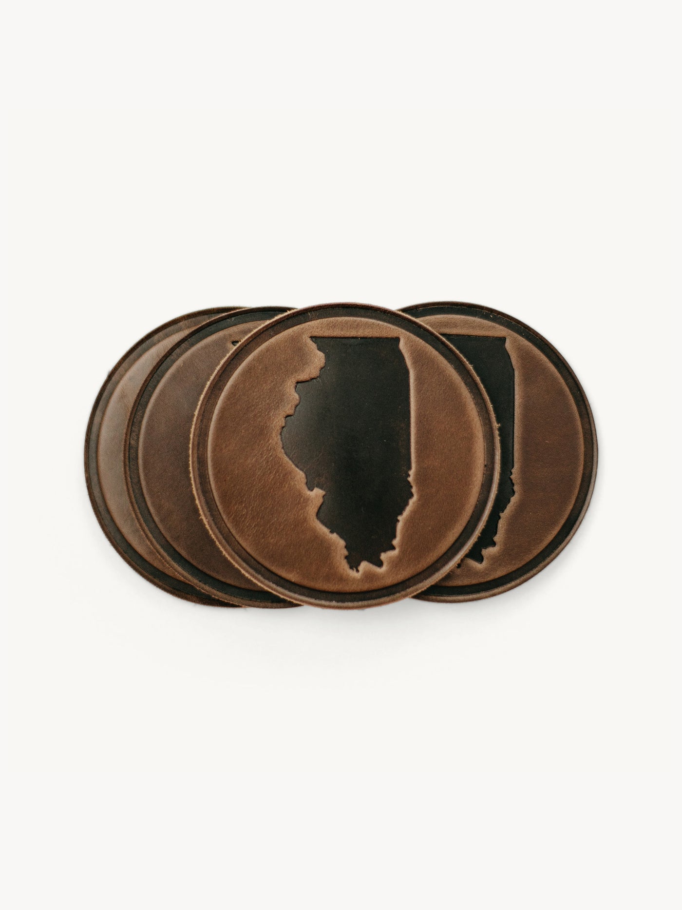 Illinois Circle Coasters