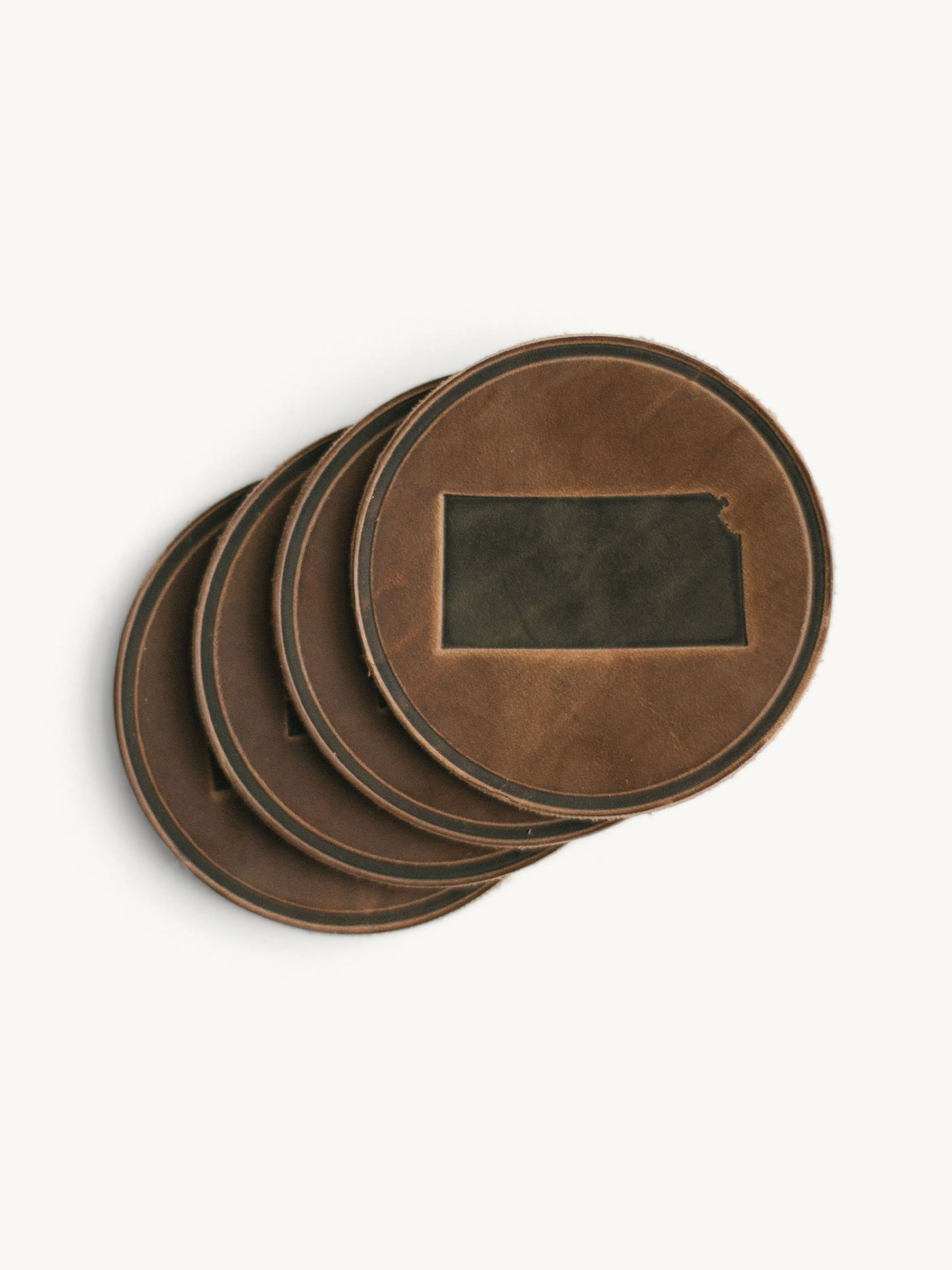 Kansas Circle Coasters