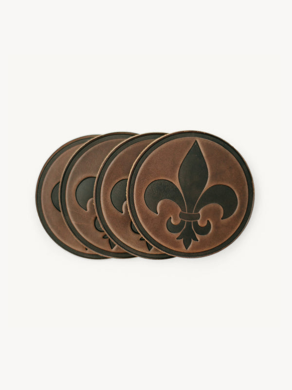 Fleur De Lis Coasters