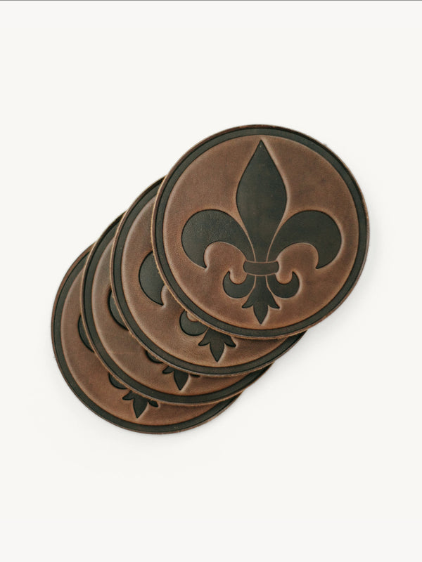 Fleur De Lis Coasters