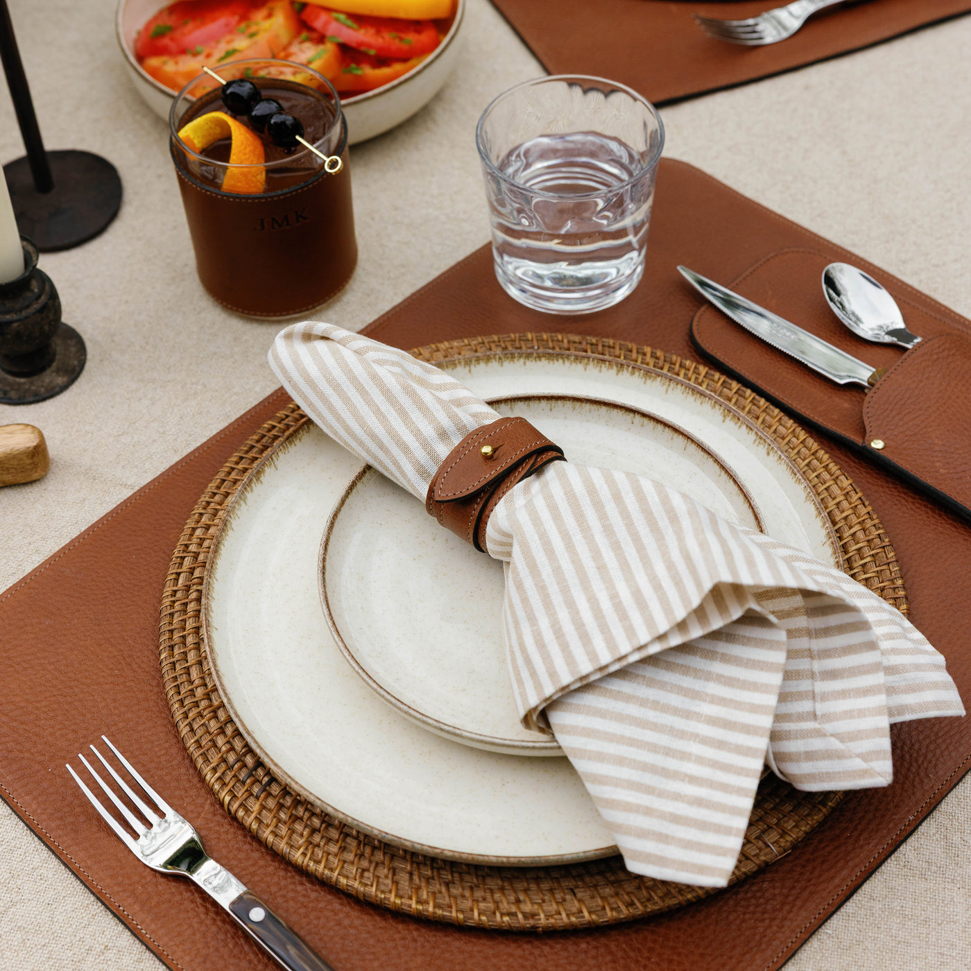 Leather Napkin Rings