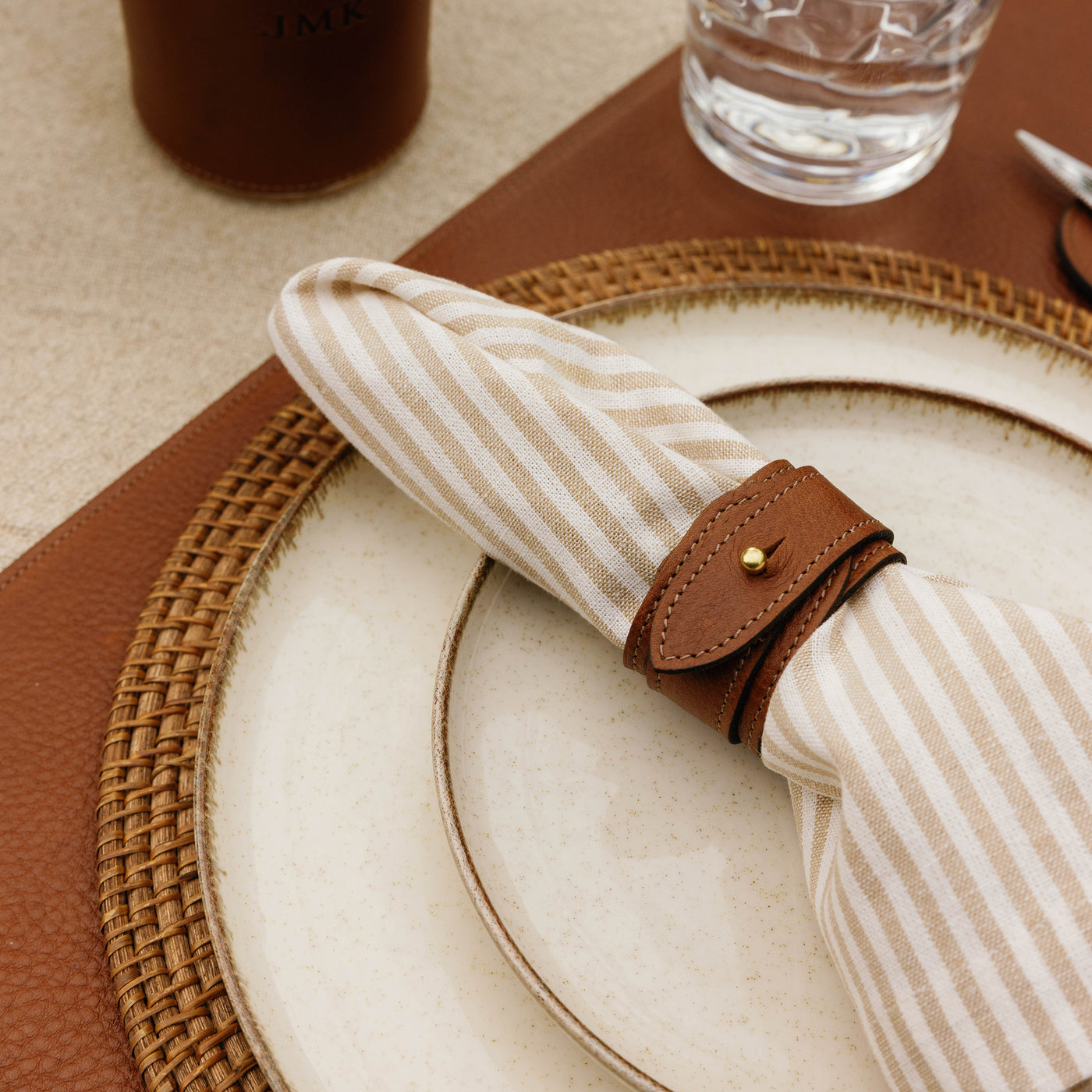 Leather Napkin Rings