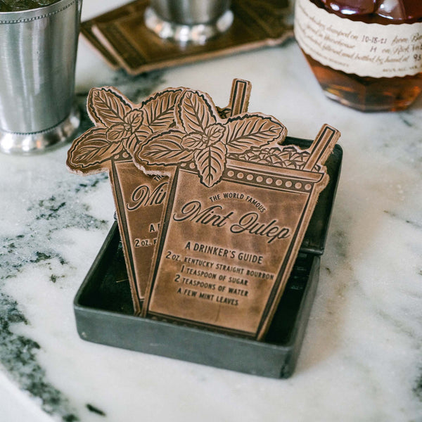 Mint Julep Coasters