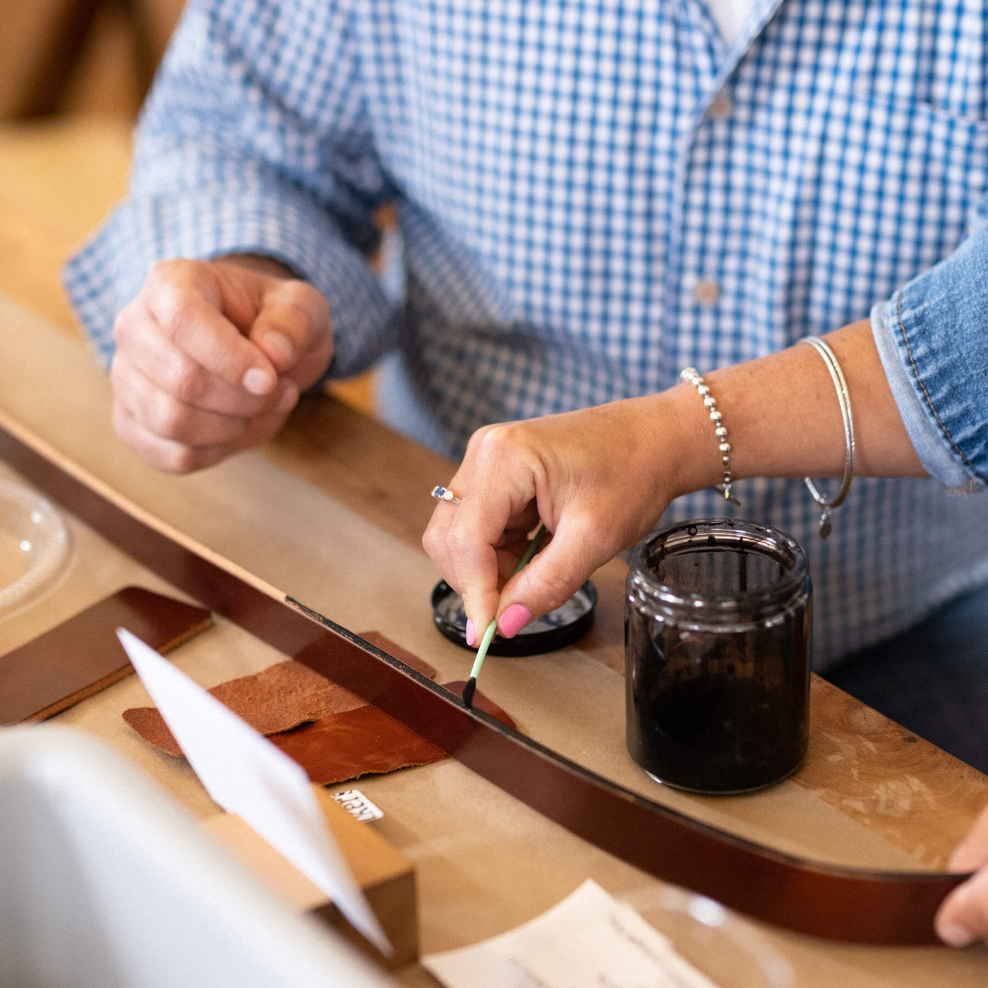 Valentine’s Day Belt Making Workshop