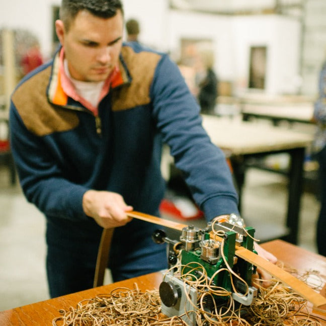 Father's Day Belt Workshop