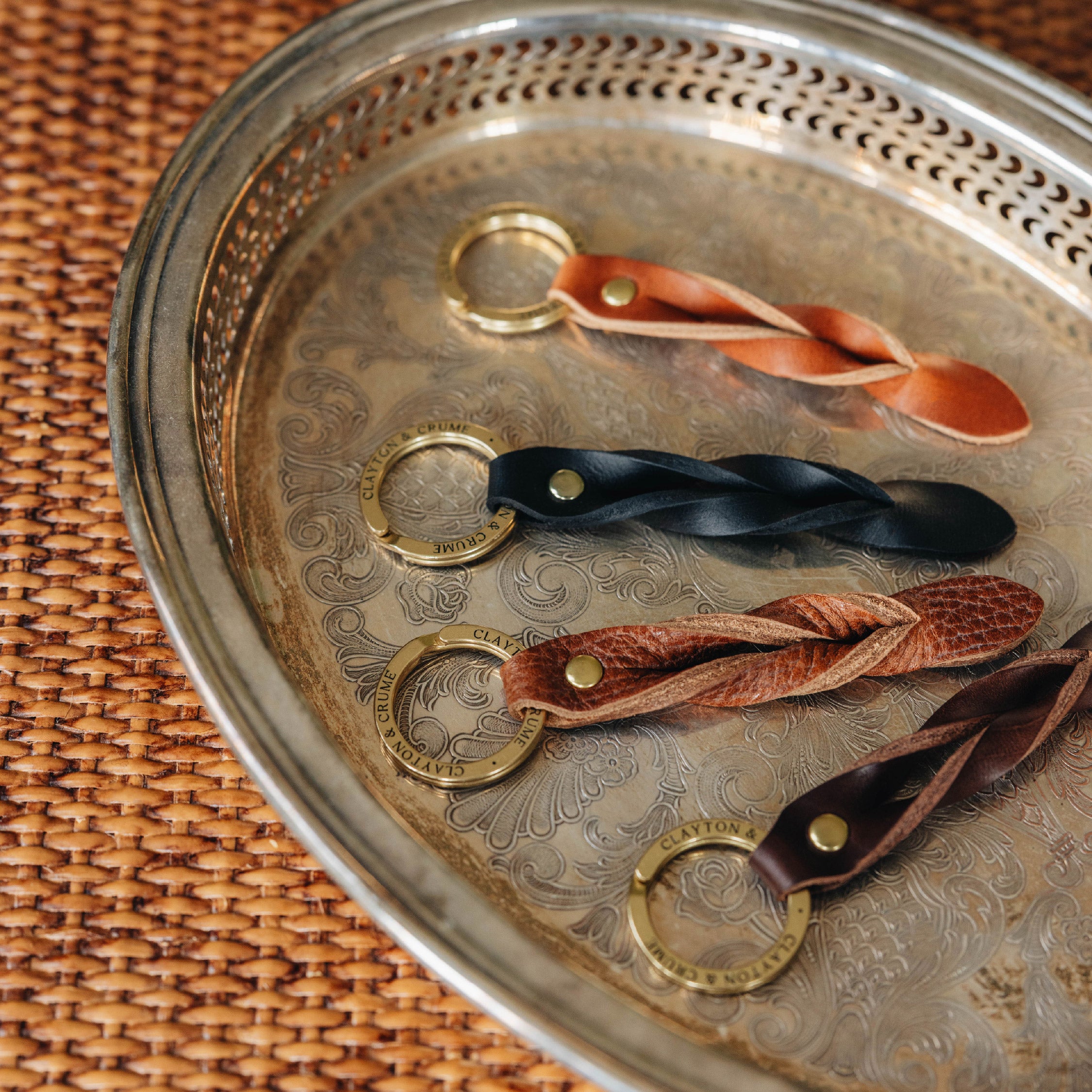 Braided Key Fob – Clayton & Crume