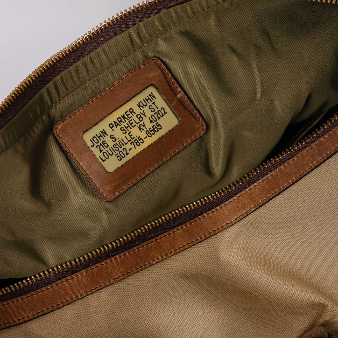 Custom Brass Name Tag