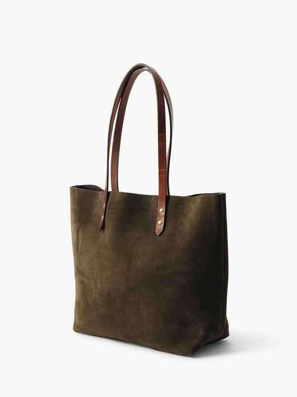 Suede Medium Classic Tote