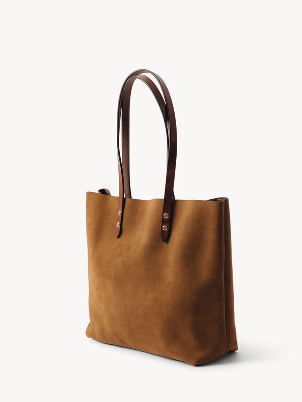 Suede Medium Classic Tote