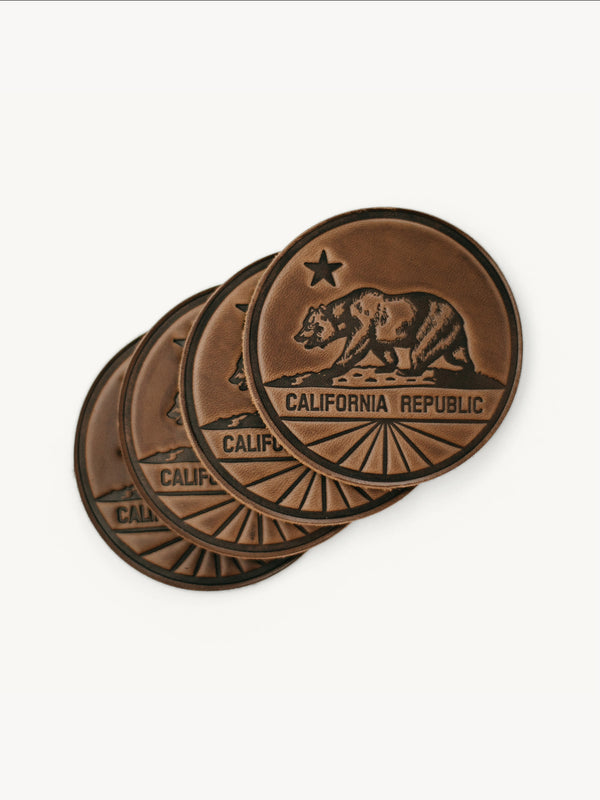 California Flag Coasters