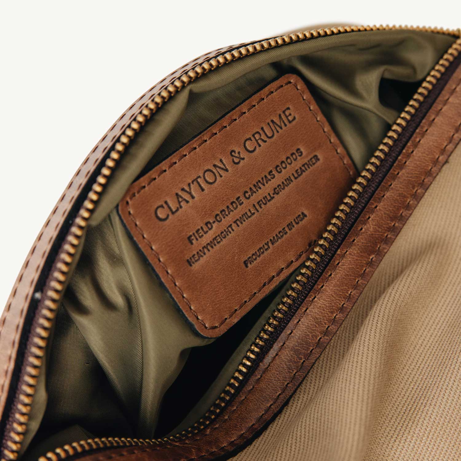Canvas Dopp Kit – Clayton & Crume