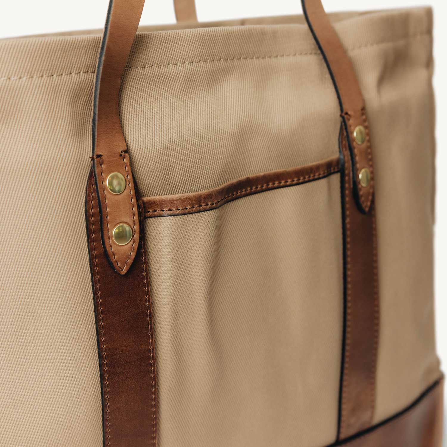 Canvas Market Tote – Clayton & Crume