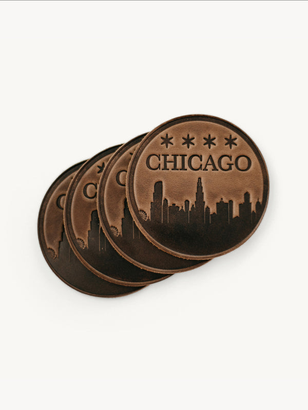 Chicago Skyline Coasters