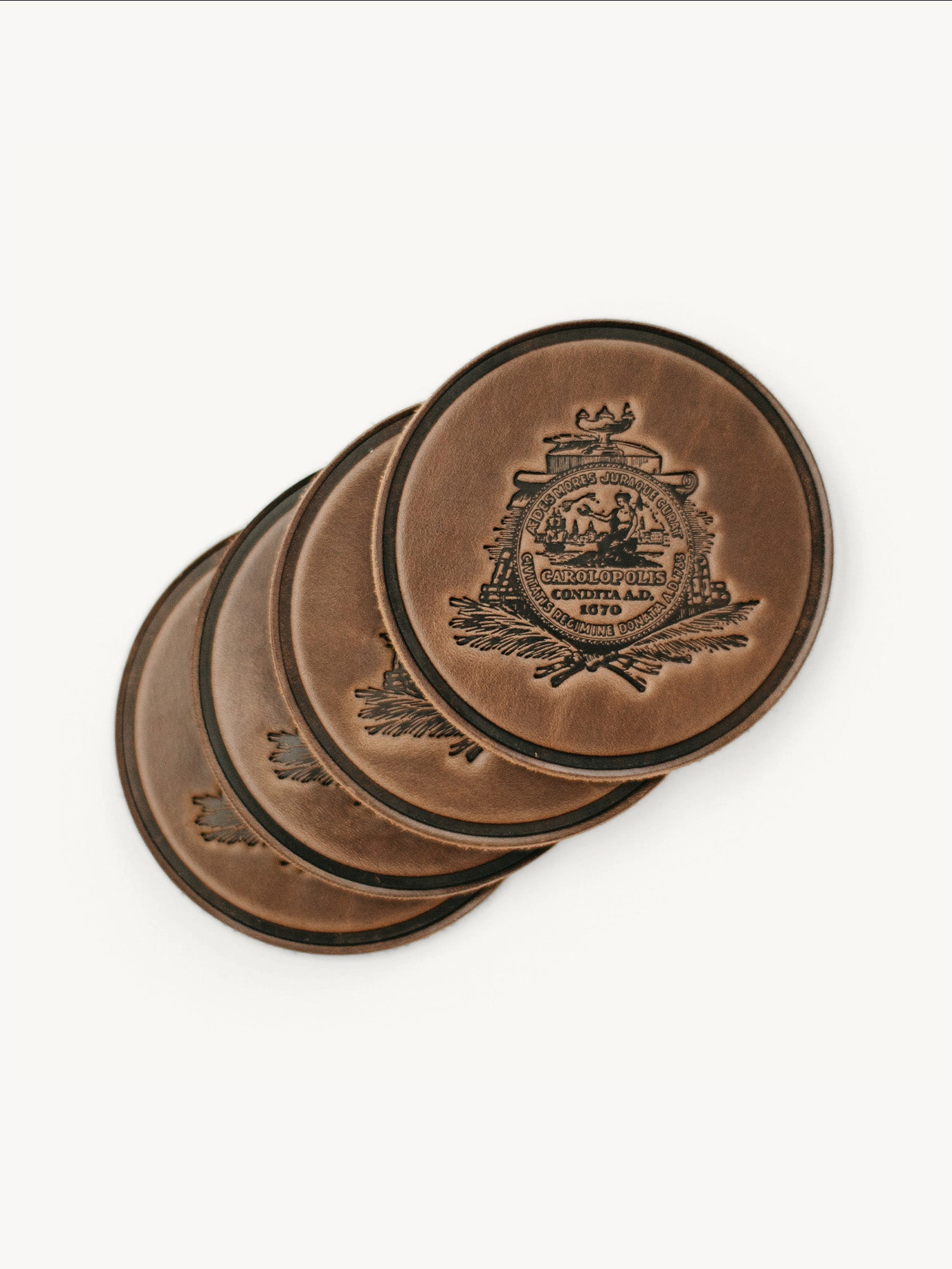 Clayton & Crume Charleston City Seal Coasters