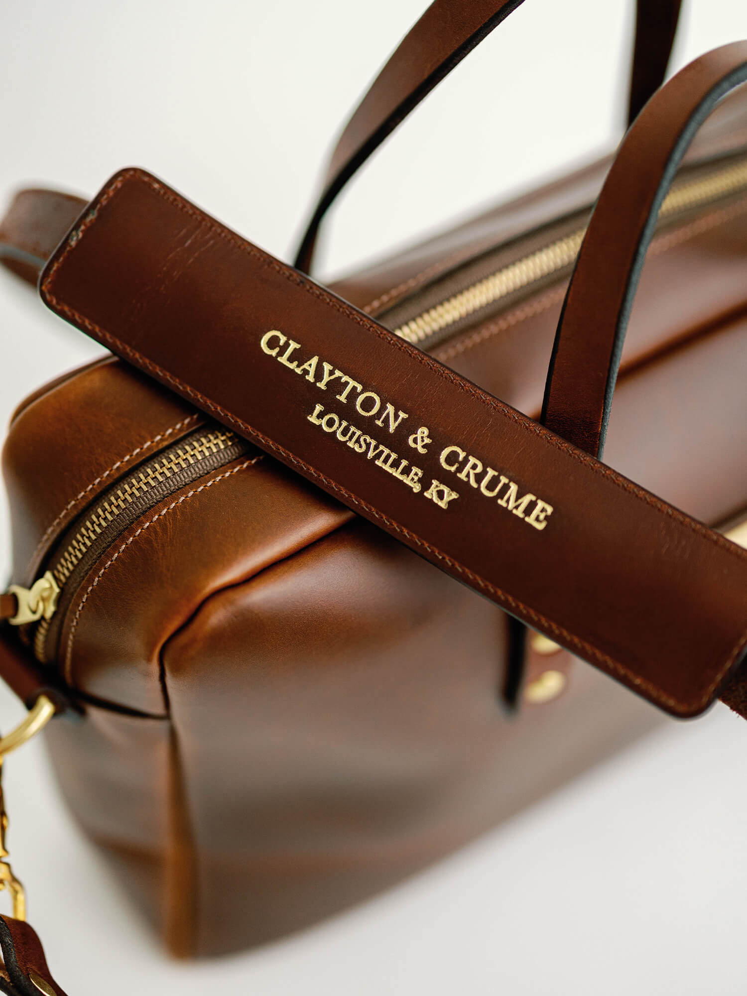 The clayton 2024 leather satchel