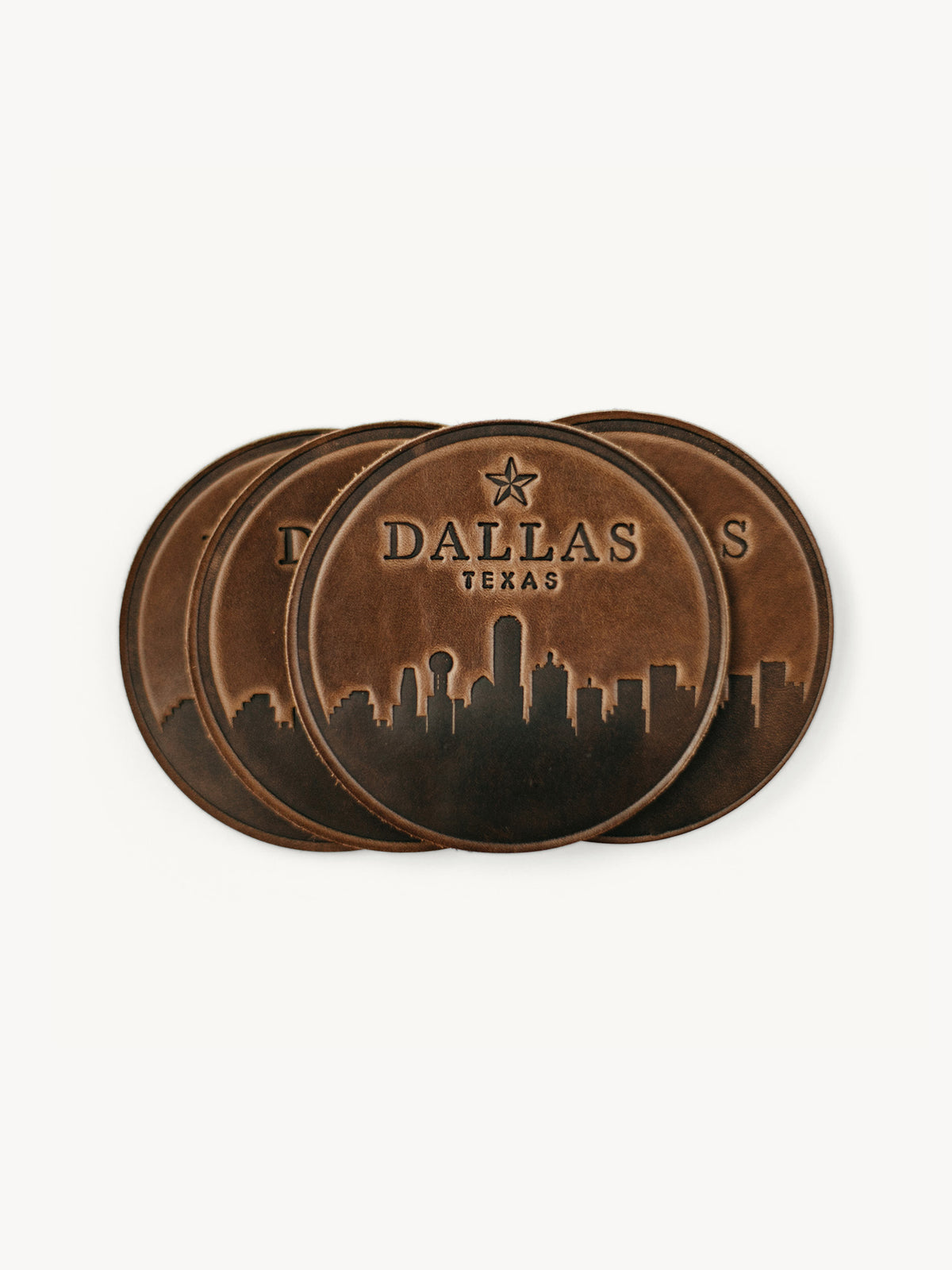 Dallas Skyline Coasters – Clayton & Crume
