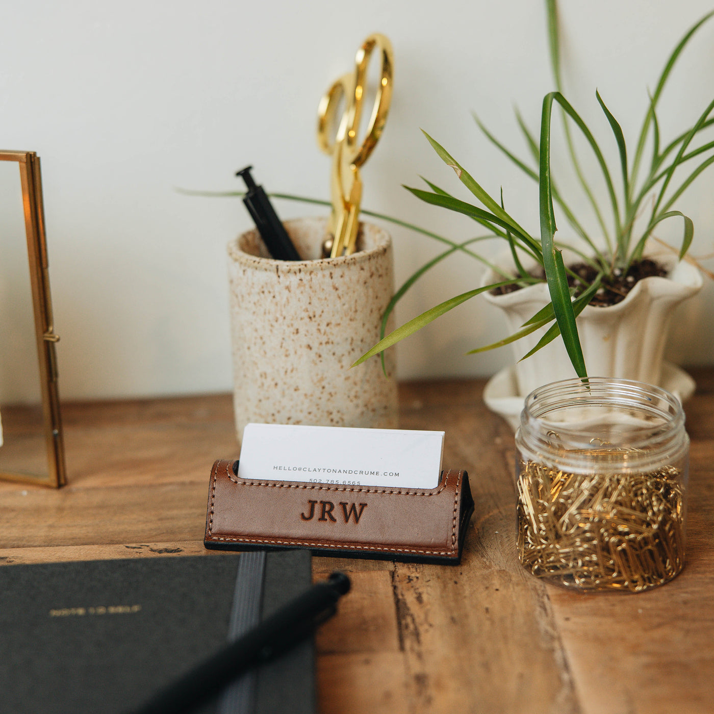 Desktop Business Card Holder