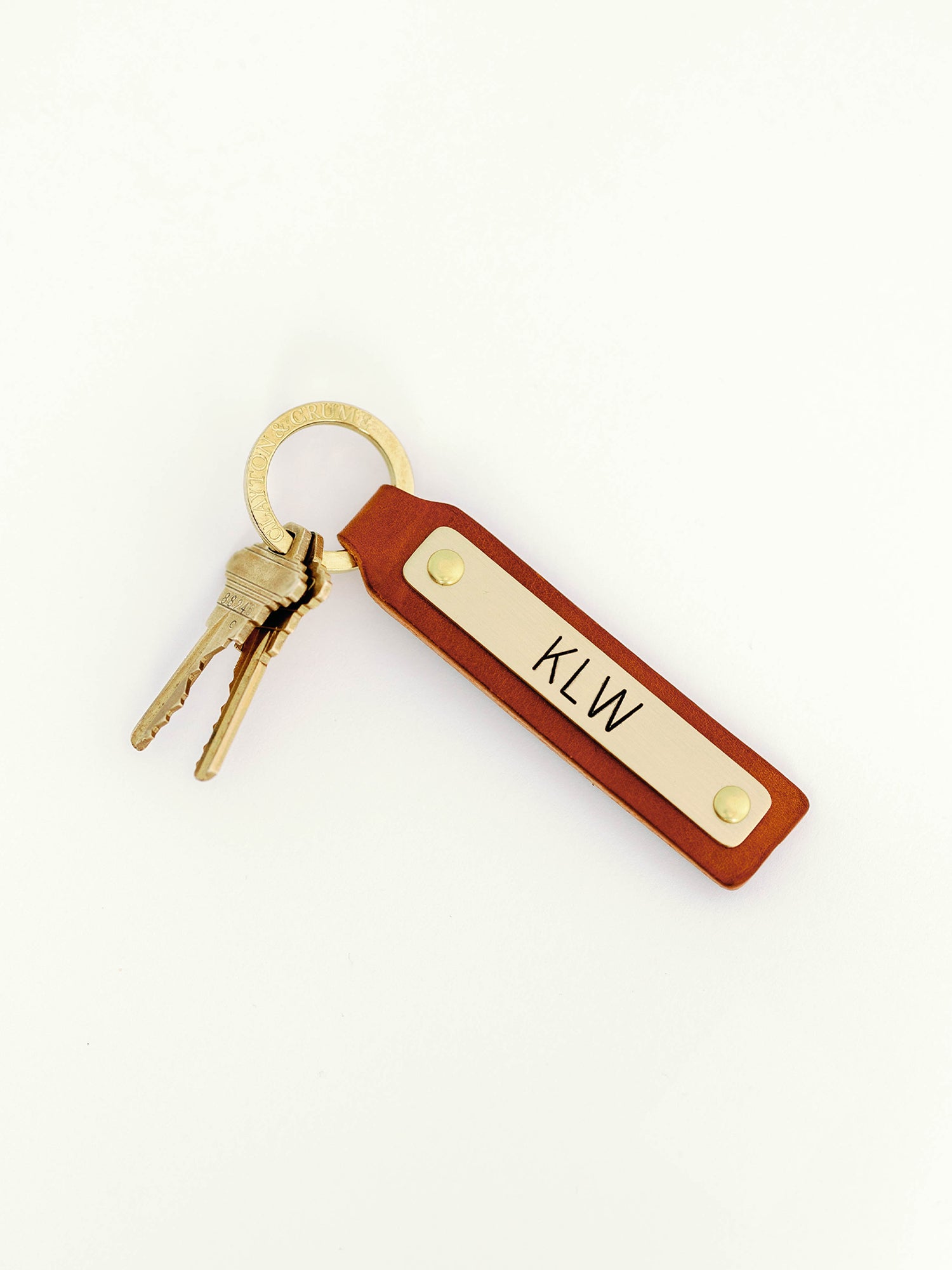 Nameplate Key Fob – Clayton & Crume