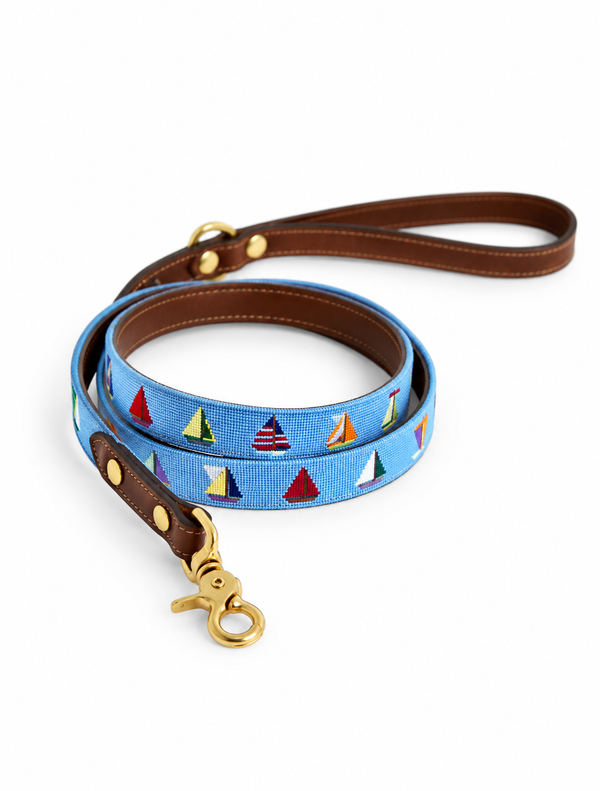 Needlepoint Dog Leash