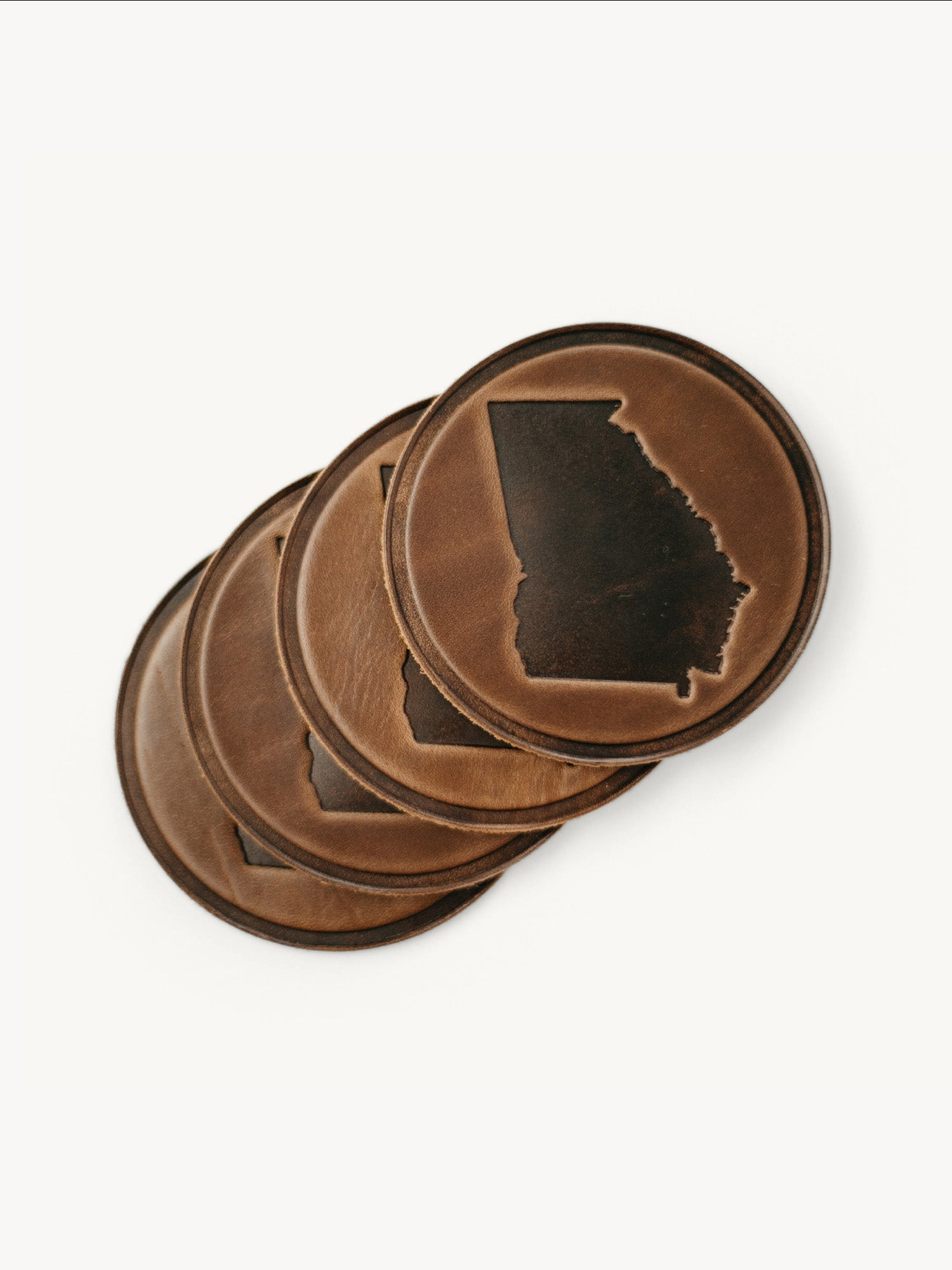 Clayton & Crume Georgia Circle Coasters
