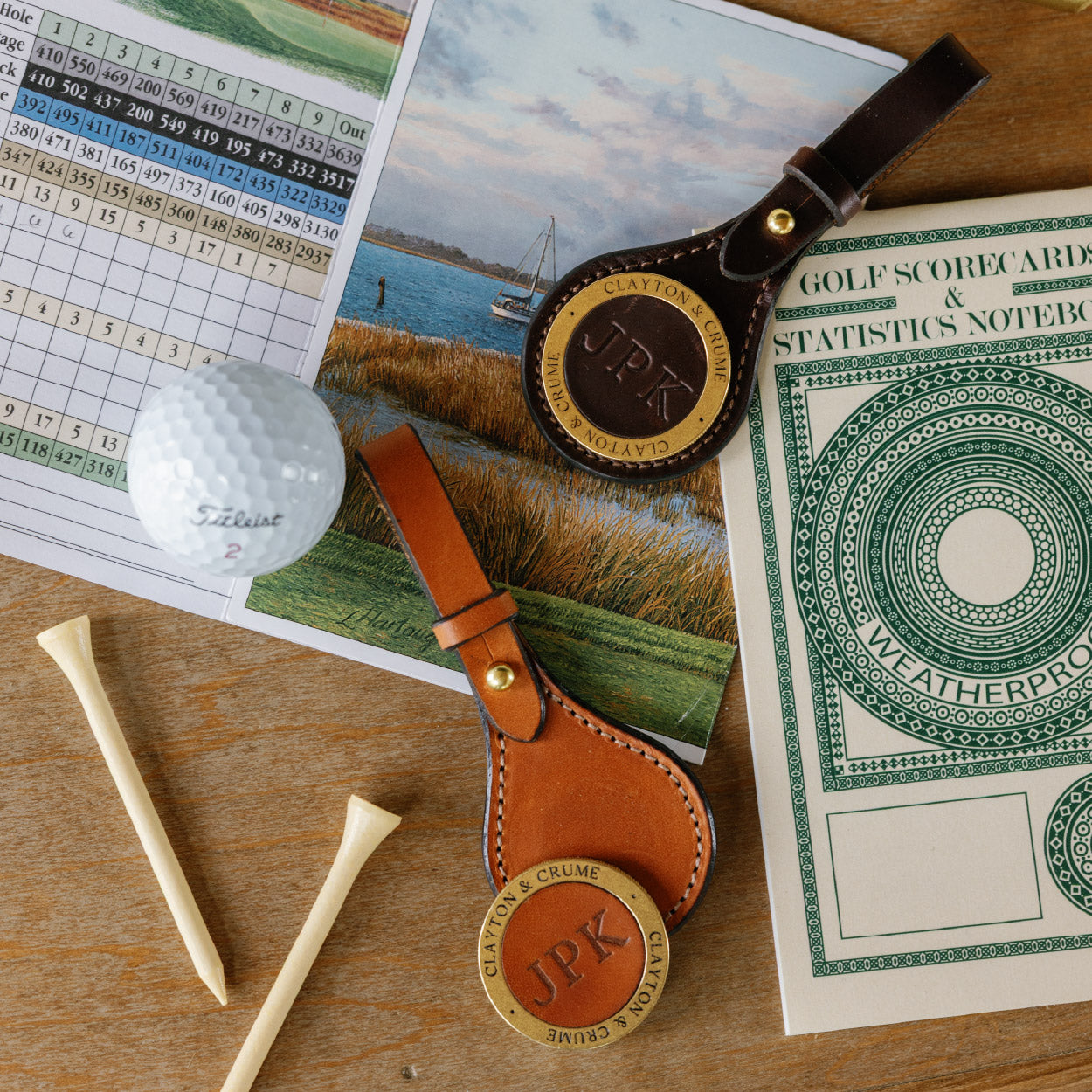 The Monogrammed Ball Marker – Clayton & Crume