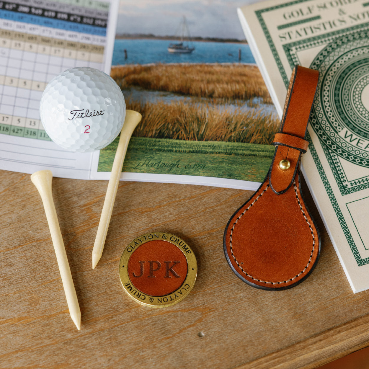 The Monogrammed Ball Marker – Clayton & Crume