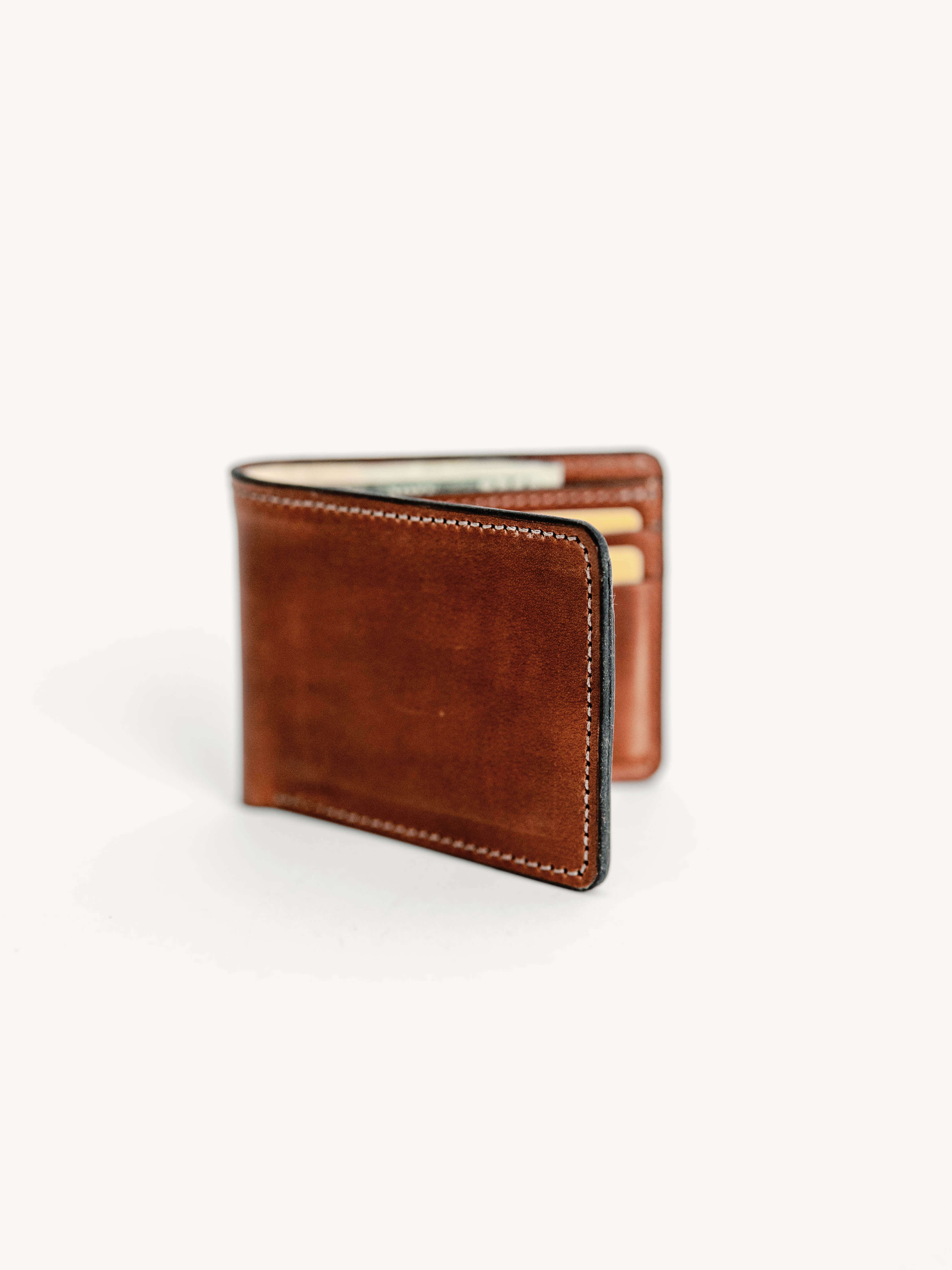 Men's 100% Cowhide Leather Zipper Wallet RFID Blocking Card Holder Coin  Purse - Walmart.com
