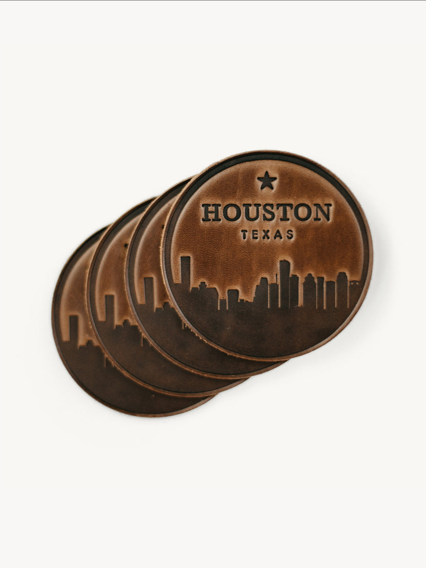 Houston Skyline Coasters Clayton & Crume