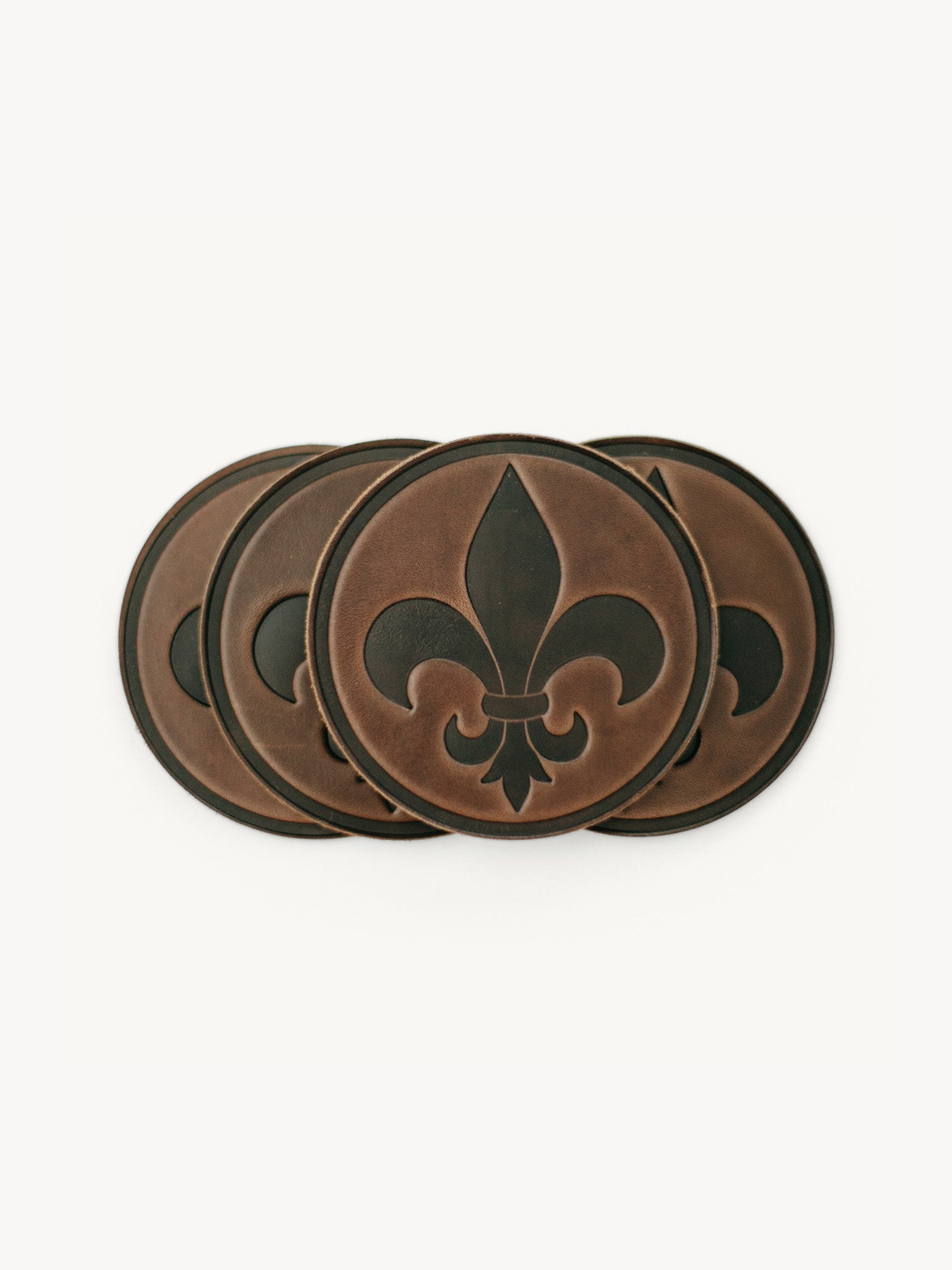 Fleur De Lis Coasters – Clayton & Crume
