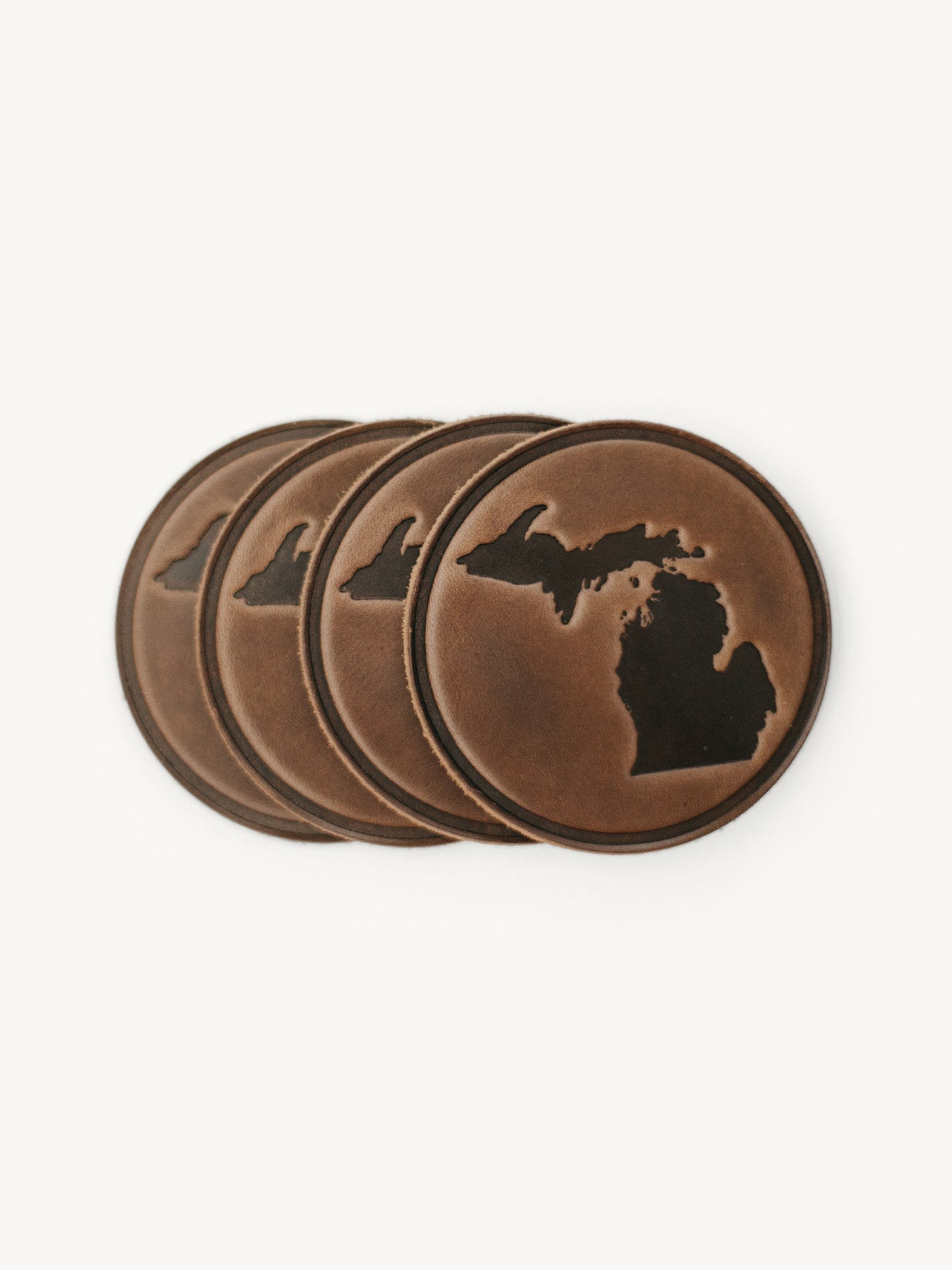 Michigan Circle Coasters