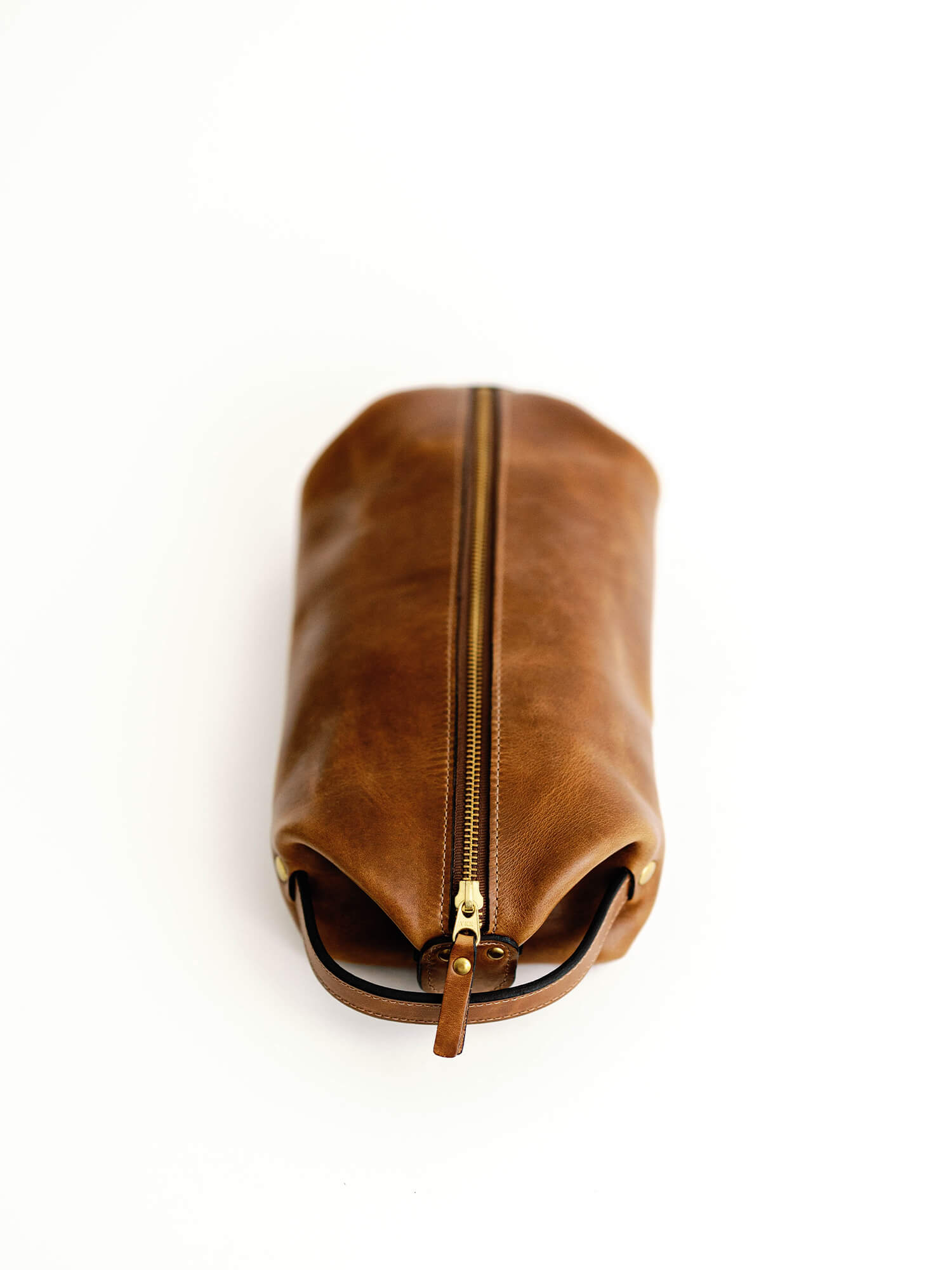 Leather hot sale dopp kit