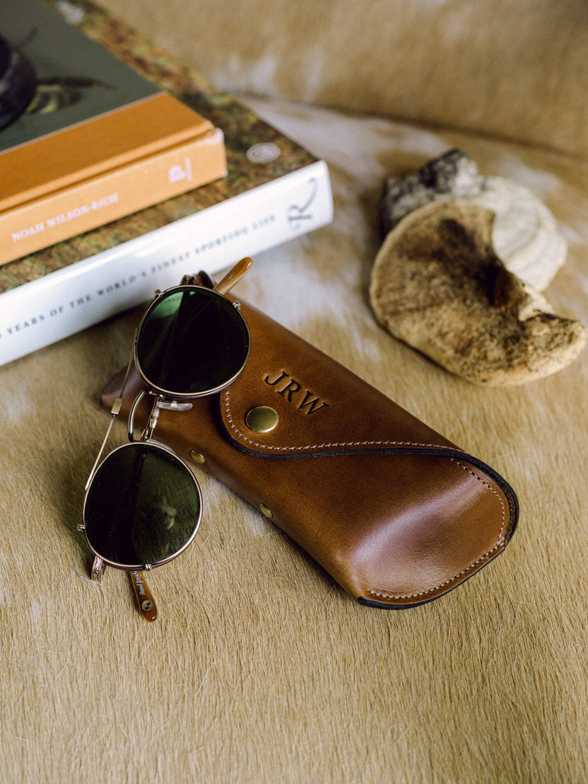 The Leather Sunglass Case – Clayton & Crume