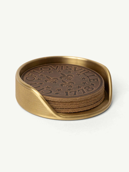 Brass Coaster Holder