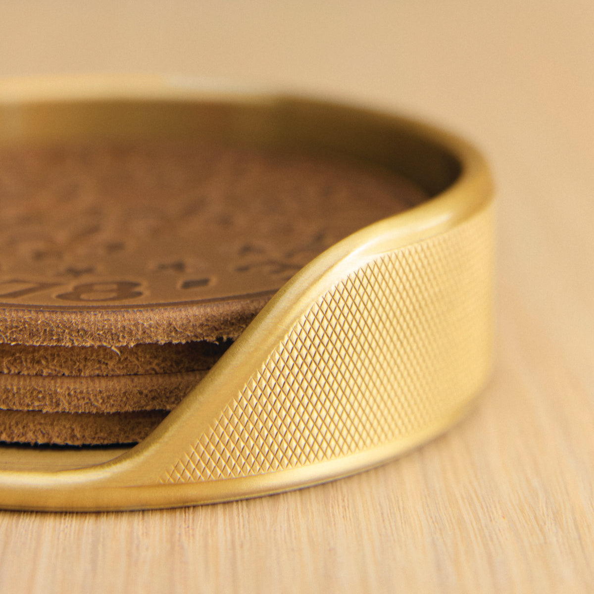 Brass Coaster Holder