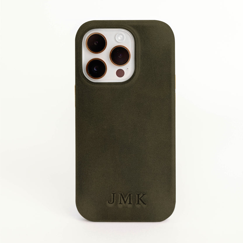Lovefone Genuine Crafted Leather Case iPhone 15 Plus Whisky