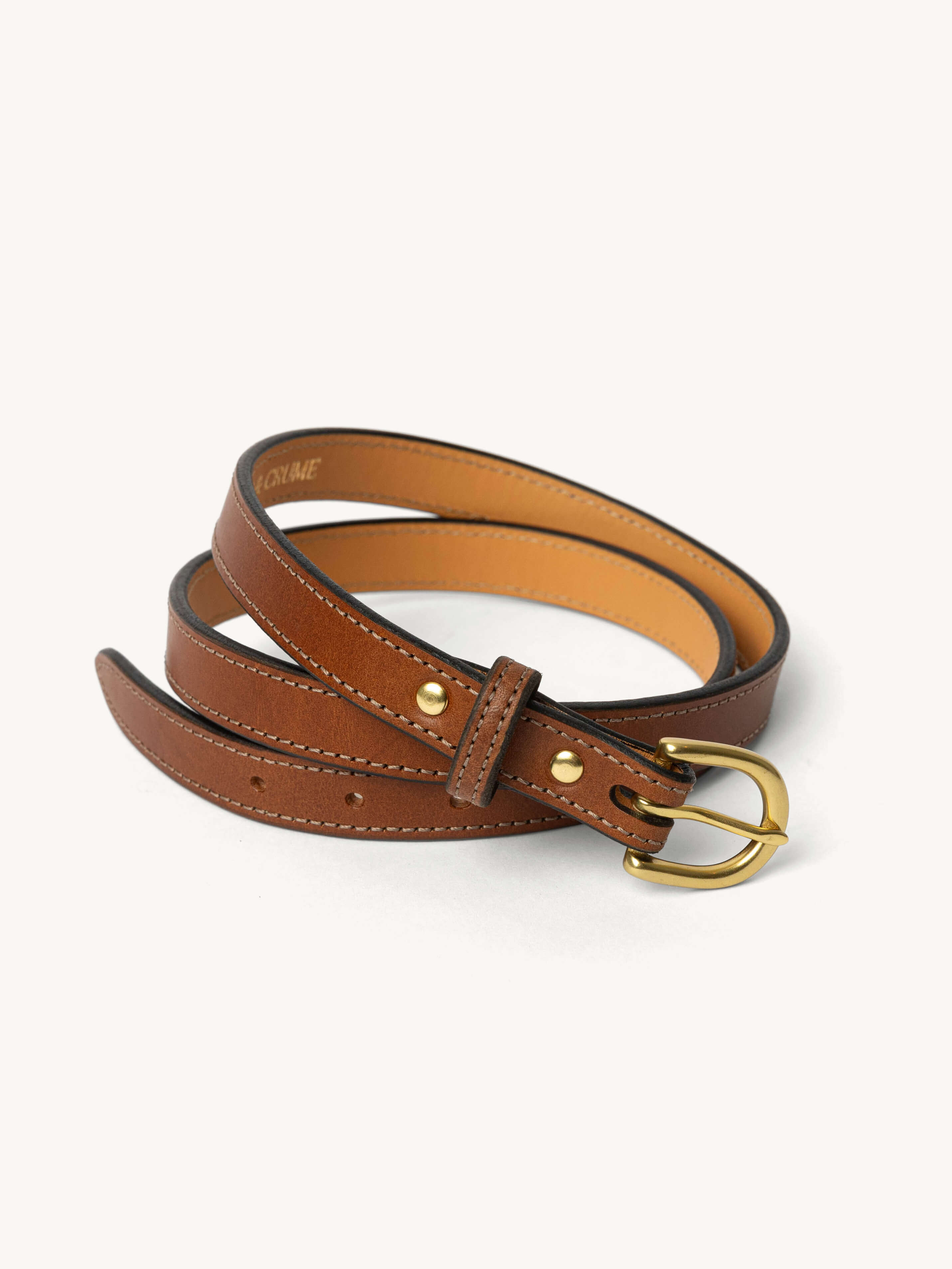 Unstitched Traditional Belt – Clayton & Crume