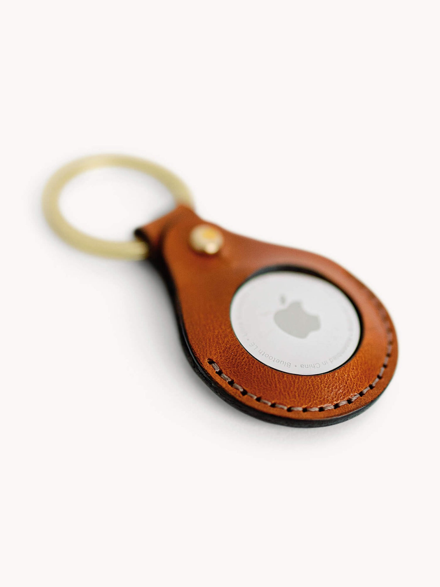 Leather Apple AirTag Keychain / Genuine Leather Apple AirTag