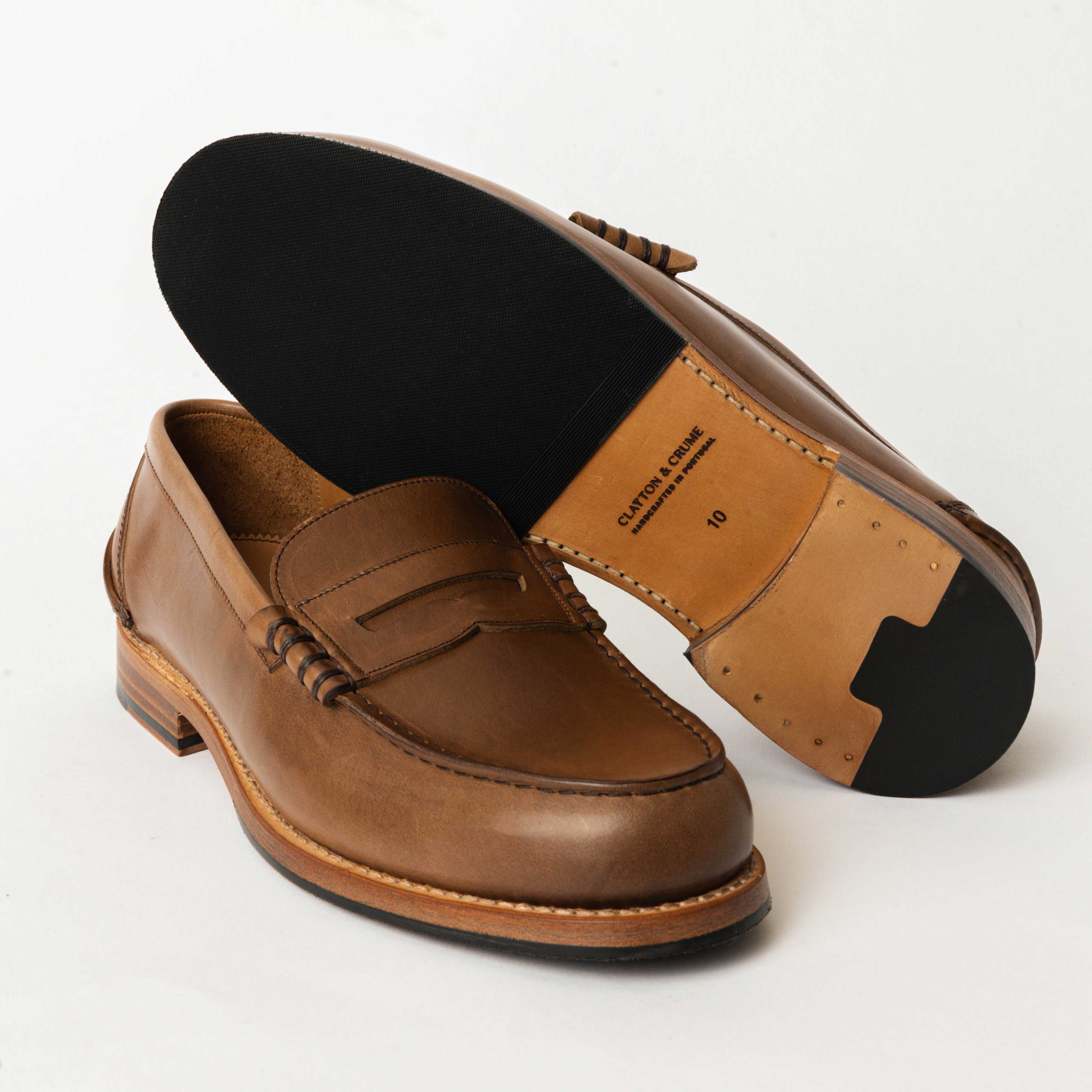 靴 Ralph Lauren Beefroll Penny Lofer Beefroll Penny Loafers - Driftwood | Rancourt & Co. | Men's