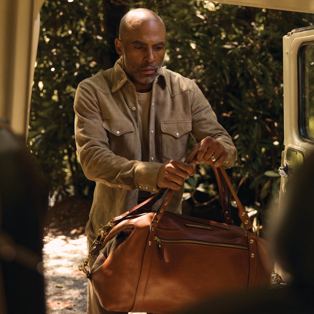 Bridle Nameplate Duffle