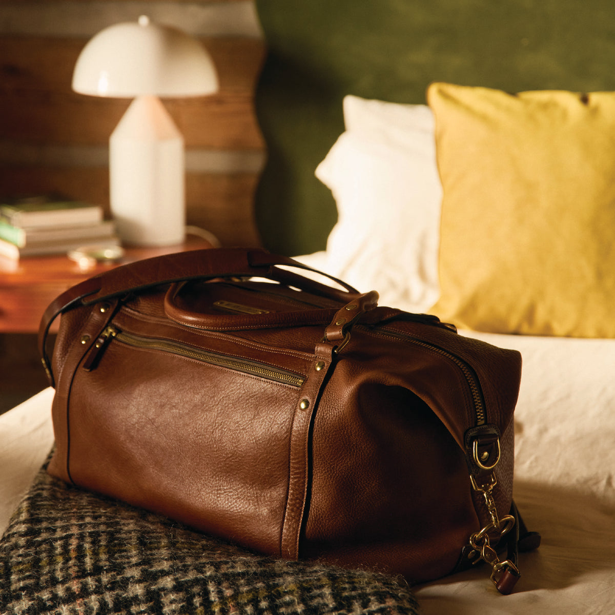 Bridle Nameplate Duffle