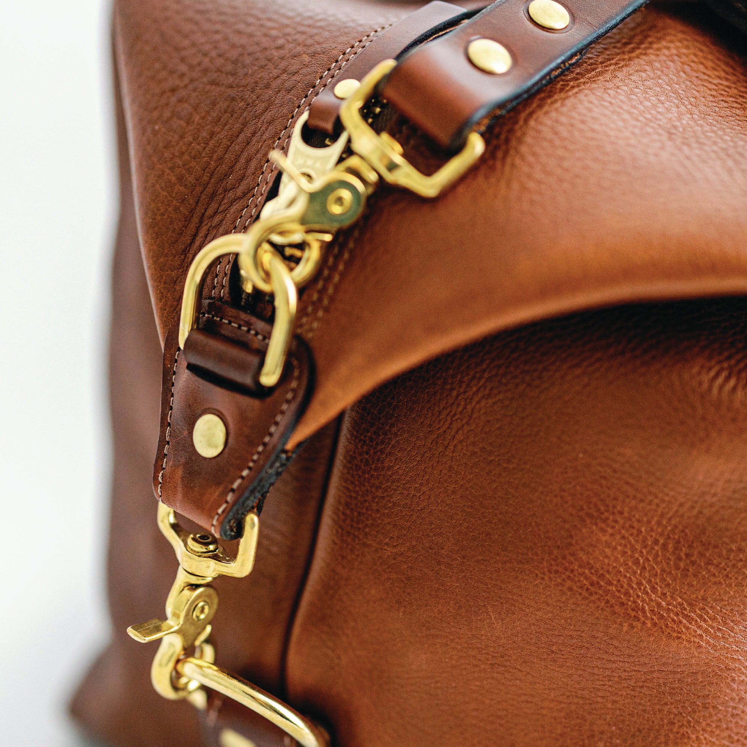 Bridle Nameplate Duffle – Clayton & Crume