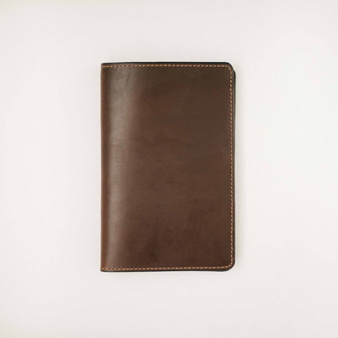 Dark Brown Leather Day Journal