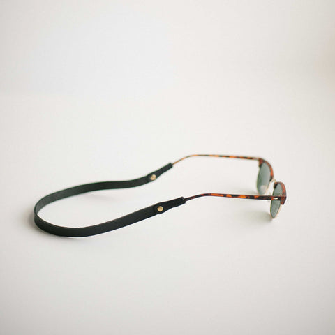 Solid Black Sunglass Strap (Non-Monogrammed)